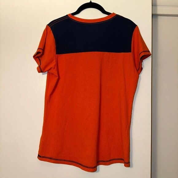 NFL Team Apparel Denver Broncos Women’s V Neck Tee Size Large EUC - Picture 5 of 9
